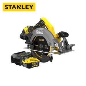 스탠리 20V MAX 7인치 충전 원형톱 세트(4.0Ah 2팩) SBC550M2K-KR