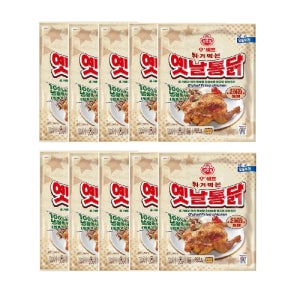 오뚜기 오쉐프 튀겨먹는 옛날통닭 800G 10개