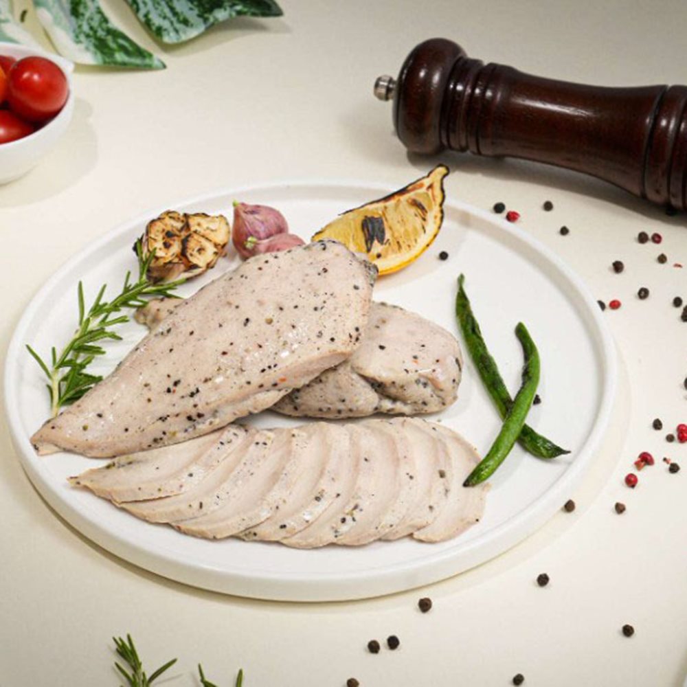 VM 씬 슬라이스 컷팅 닭가슴살 100g( 10팩) 블랙 페퍼 바디 프로필 <b>식단</b> 몸<b>관리</b>
