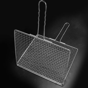 YS 스텐 겹망석쇠 소 [330X260] 석쇄 생선구이 그릴 바베큐 캠핑