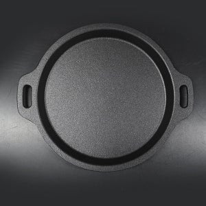 LA 무쇠 양손 원형 불판 23cm 모든열원 주물 그릴팬