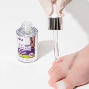 큐리젠 발톱무좀 무좀균 억제 매일 사용하는 의약외품 솔루션 30ml, 1개