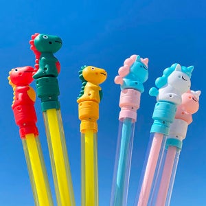 3개세트 공룡 유니콘 롱 대포 주사기 물총 워터건 펌프 물놀이 어린이 여아