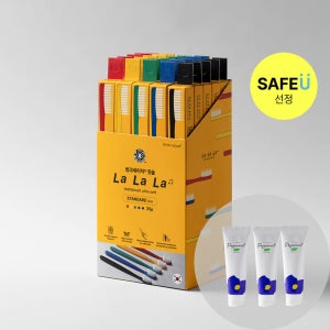 울트라소프트(25개입)+치약 3개세트 부드러운 초미세 탄력모 어금니 치석제거 잇몸관리 치과칫솔 초극세모 큰헤드 작은헤드 무불소 구취제거 임산부 수유부 온가족 씽크네이처