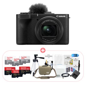 캐논 파워샷 PowerShot V1 브이로그 컴팩트 디지털카메라 12종 풀패키지