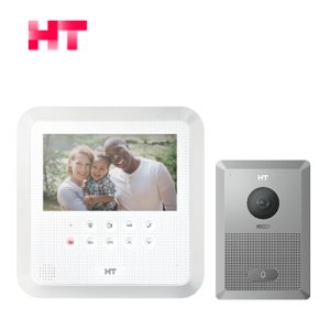 현대 7인치 디지털 비디오 인터폰 교체 설치 HAS-R2071 초인종포함