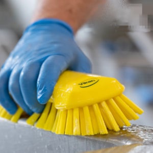 바이칸 청소솔 욕실바닥솔 핸드브러쉬 (대, 하드)