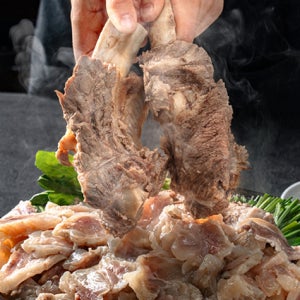 왕갈비 스지 도가니 수육 전골 밀키트 캠핑음식