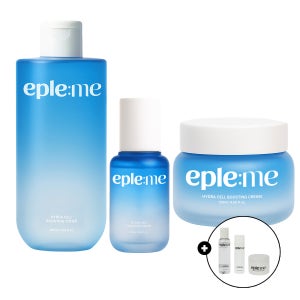 이플미공식 히알루론산 크림+세럼+토너 3종세트 +여행용3종 I 속건조, 수부지, 진정보습