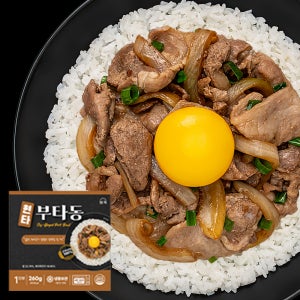 직장인도시락 간편한끼 현타 부타동 덮밥 260g / 출근부터 야식까지