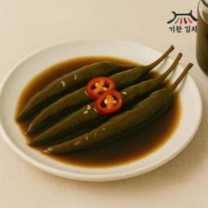 전라도 기찬김치 100% 국내산 고추장아찌 5kg