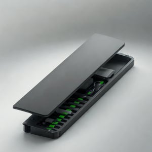 리토 키보드 손목 받침대 팜레스트 일체형 수납형 청소키트포함