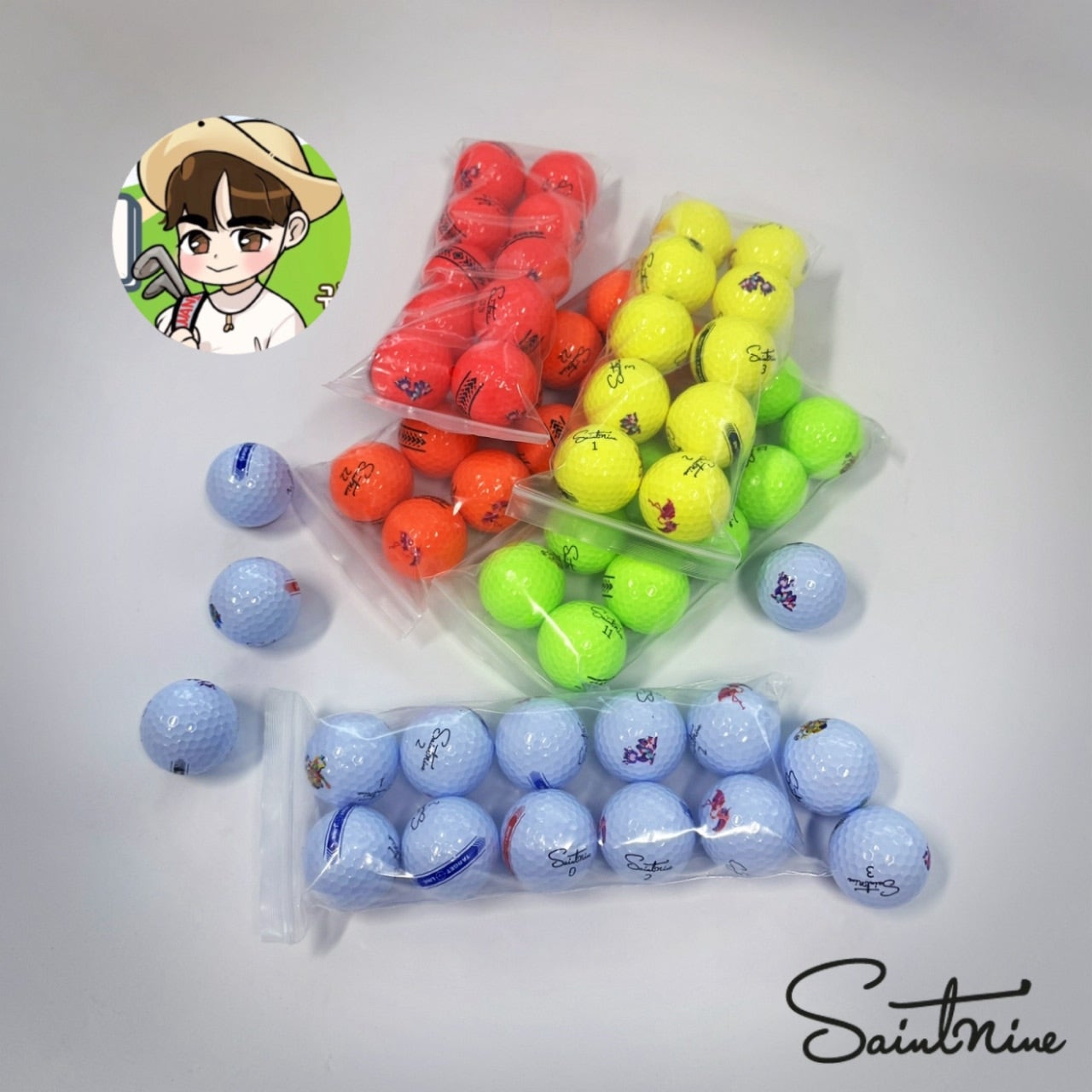 캐디와니 골프공 [세인트나인 3피스 새제품 핫핫핫딜]