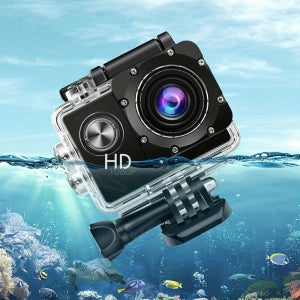 일본직송 1080HD 화소 스포츠 액션 동영상카메라 방수 가성비액션캠 AT-J102