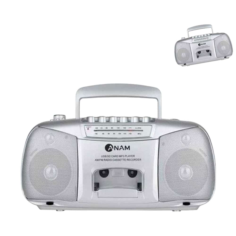 라디오 카세트 테이프 레코더 카셋트 플레이어 휴대용 녹음
