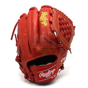 롤링스 투수글러브 프로프리퍼드 레드 바둑판웹 GHK PROK RA15