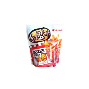 오리온 눈을감자 칠리치즈 프라이즈맛 56g 24봉