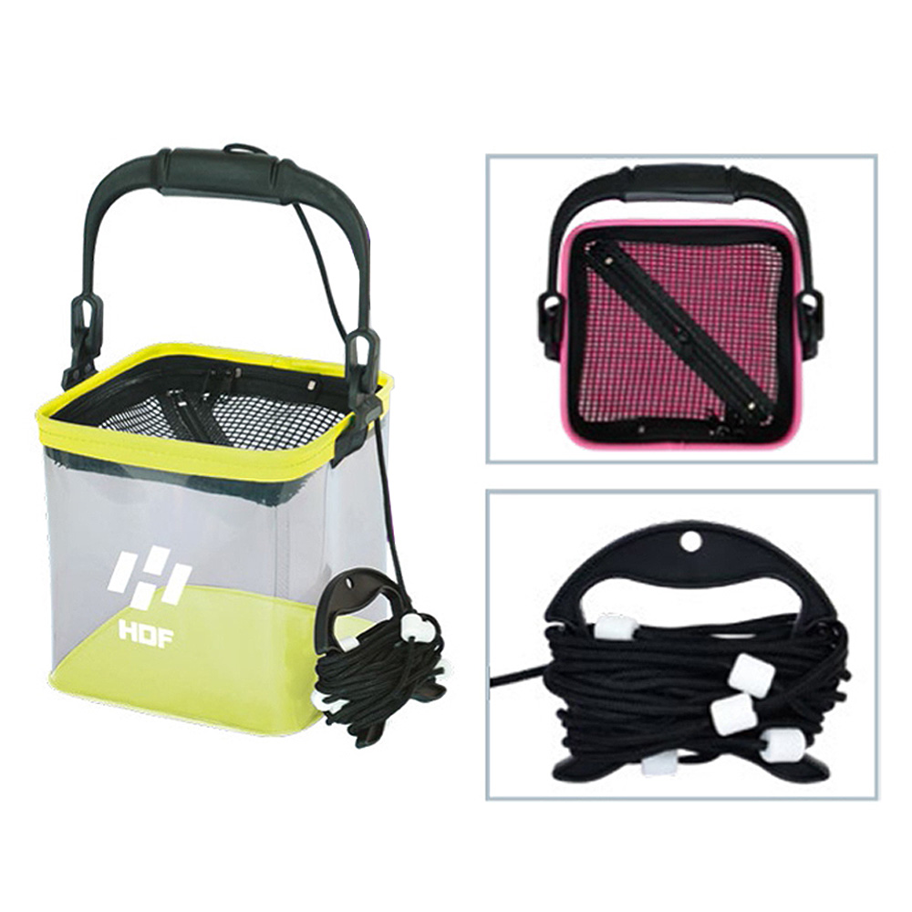 오드낚시 누드 두레박 25형 미니 물통 쭈꾸미 삐꾸통 소형 살림통 물고기담는통