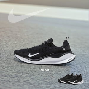 [국내매장판] 나이키 런닝화 리액트 인피니티 런 4 가벼운 마라톤화 커플 운동화 블랙화이트