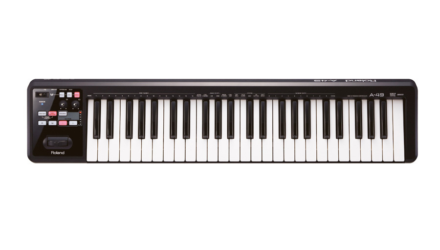 Roland 롤랜드 Roland MIDI 미디 키보드 컨트롤러 49건반 블랙 A-49