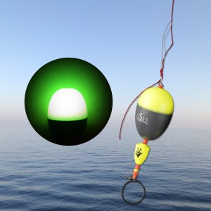 전자 구멍찌 세트 수중찌 반유동 찌낚시채비 완성 채비 바다 찌낚시