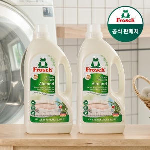 프로쉬 세탁세제 1.5L, 아몬드, 2개