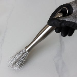 DS 철 브러쉬 강력 청소솔 세척 설거지솔 찌꺼기 기름때 녹제거 원형 VV