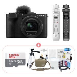캐논 PowerShot V1 하이엔드 카메라 슈팅그립 512GB 13종 패키지 /SMJ