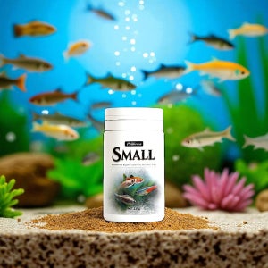 카디널테트라 네온테트라 구피 먹이 소형열대어 수질오염 최소화 사료 110g