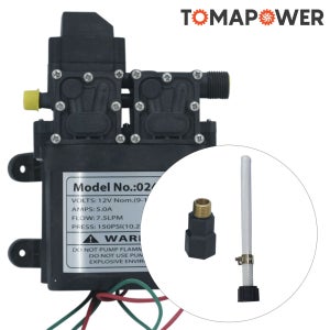 토마파워 충전분무기 고압 쌍펌프 모터 12V