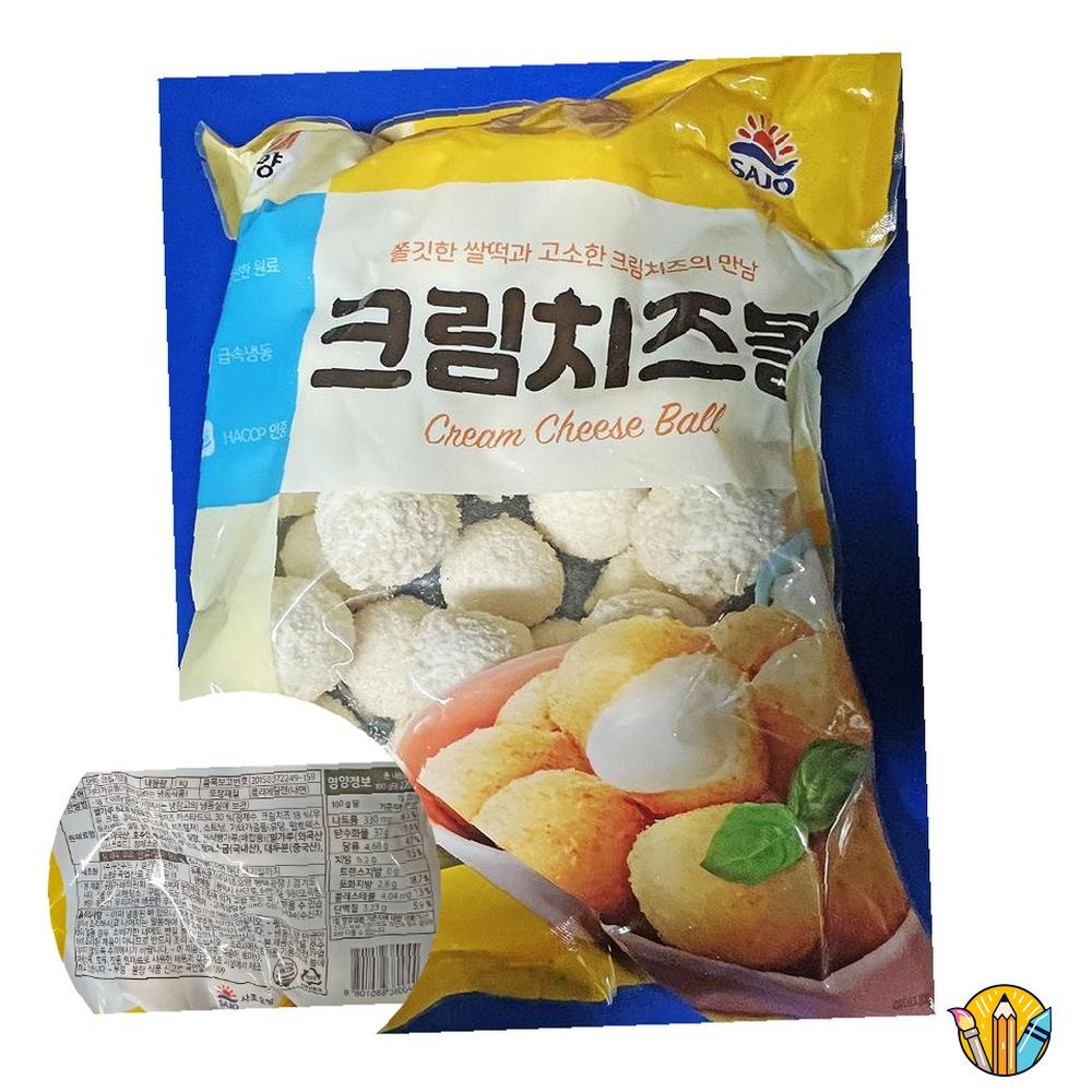 RS 크림치즈볼 사조 치즈떡 튀김찹쌀볼