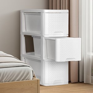기저귀정리함 육아 아기용품 기저귀보관함 수납함 서랍장 3단, 틈새수납 3단
