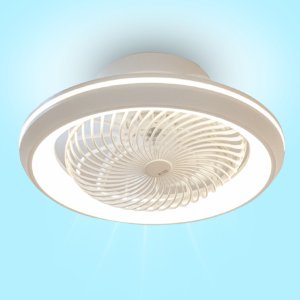 인앤아웃라이트 앨리스 투인원 LED 360도 회전 천장 선풍기 조명 실링팬