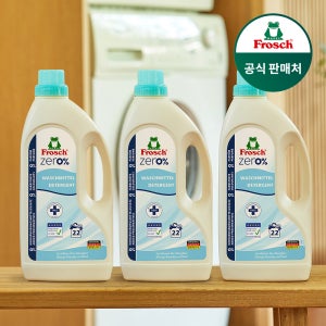 프로쉬 세탁세제 1.5L, 제로, 3개