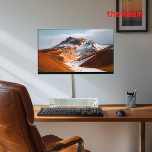 더함 모니터암 모던 싱글 모니터 거치대 81.3cm(32인치)