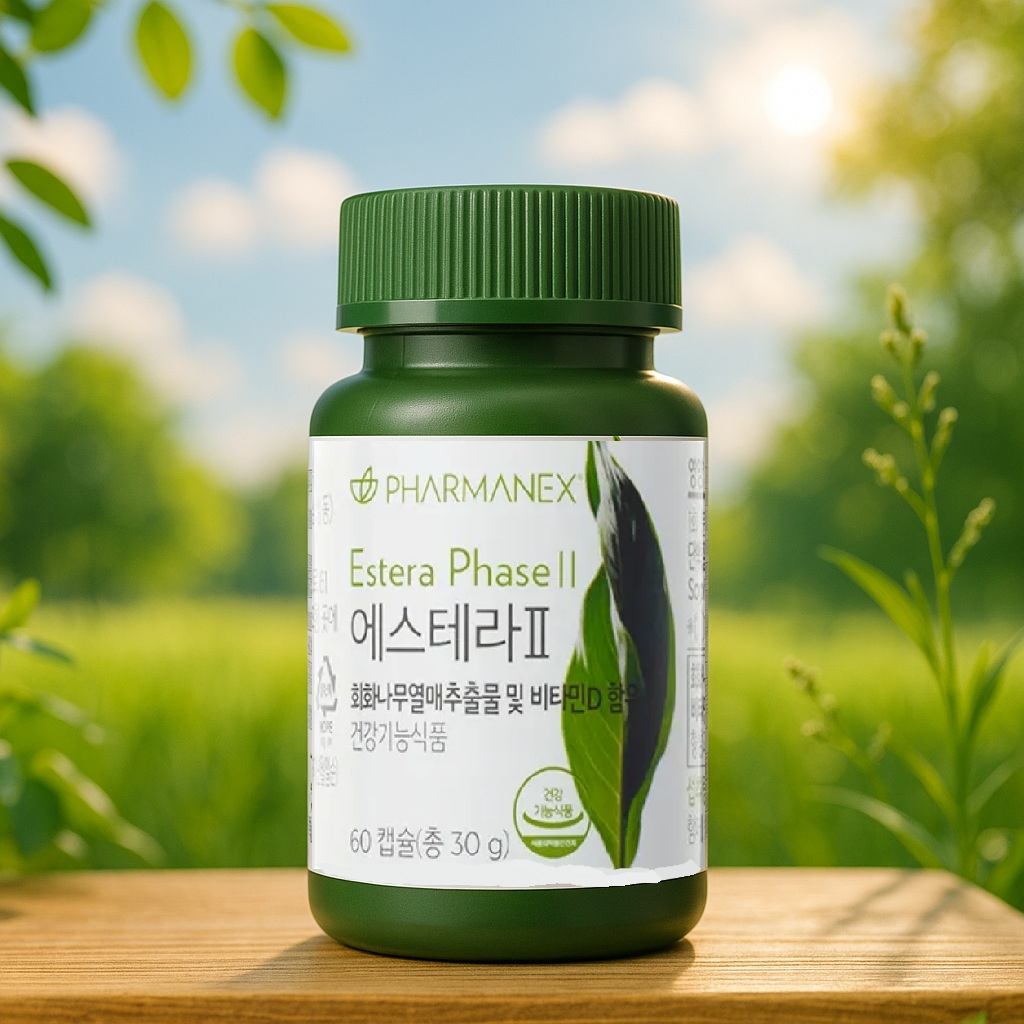 [<b>뉴스킨</b> 코리아 공식홈페이지 주문 최신 제품] <b>뉴스킨</b> 에스테라2 60캡슐 소포리코사이드