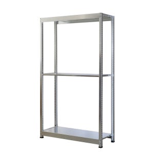 도디스 다용도 경량 누들랙 실버 아연 철제 3단 선반
