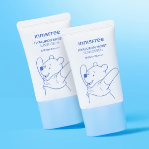 [더블구성] 이니스프리 히알루론 수분 선크림 SPF50+ PA4+ 곰돌이 푸 에디션 50ml, 2개