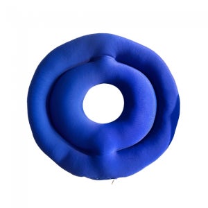 선일 비즈쿠션방석 도넛 원좌방석 / 스판덱스원단 비행기 사무실 장시간운전