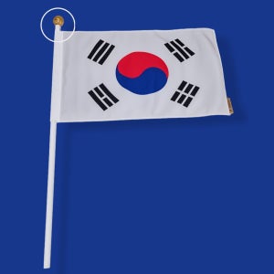 국산 미니 <b>태극기</b> 독도 집회 손 <b>태극기</b> 소형 깃발 수기