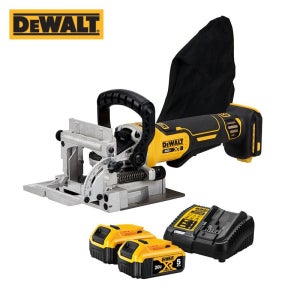 디월트 20V MAX 충전 비스킷 조이너 세트(5.0Ah 2팩) DCW682P2T-KR