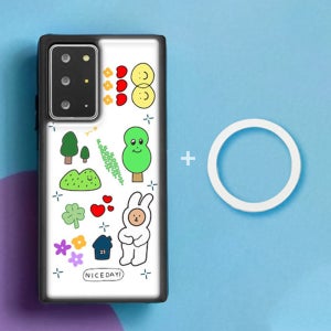 갤럭시 노트 20울트라 에폭시 케이스 맥세이프 스티커 N986 범퍼 나이스토끼