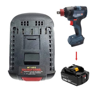 18V 배터리 변환아답터 젠더 보쉬본체 마끼다배터리 호환용