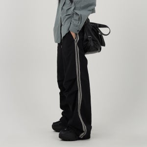 자체제작 여성 나일론 버뮤다 팬츠 밴딩 반바지 바스락 장마룩 여름 하프팬츠 트레이닝