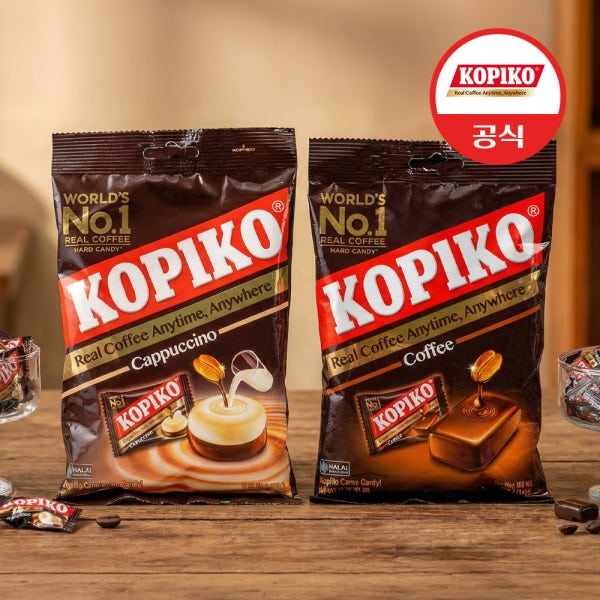 1+1 마요라 코피코 커피사탕 대용량 800g 코피코 카푸치노 커피캔디 잠깨는사탕