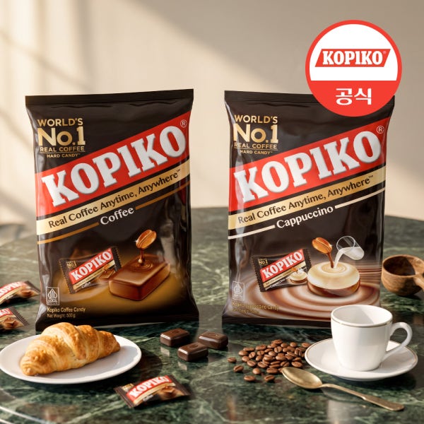 1+1 마요라 코피코 커피사탕 대용량 800g 코피코 카푸치노 커피캔디 잠깨는사탕