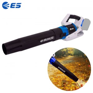 ES산업 제설 세차 낙엽 캠핑 전원주택 40V 충전송풍기 LB340-N 본체만