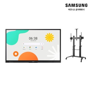 삼성 75 안드로이드 전자칠판+이동식 스탠드 설치(TTL-600B) WA75F