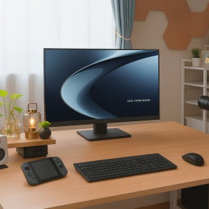 [윈11 프로 탑재] ASUS 올인원 PC P470VAK-BPE201X 데스크탑 모니터 일체형 컴퓨터