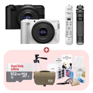 캐논코리아 EOS R50V 14-30mm KIT 슈팅그립 512GB패키지 SMJ